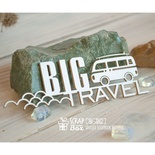 Чипборд ScrapBox - "Big Travel" с машинкой Hi-382