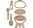 Ножи от Spellbinders - Die D-Lites Weekend Grill Etched Dies