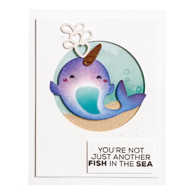 Ножи для вырубки от Spellbinders - Happy Narwhal