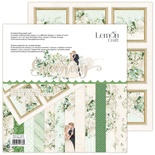 Набір паперу для скрапбукінгу Lemoncraft - Greenery, 30.5х30.5 см