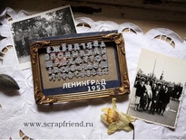 Нож для вырубки от Scrapfriend - Алфавит Аскольд, высота буквы 8см