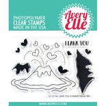 Акриловый штамп Avery Elle - Lava You Clear Stamps