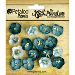 Набор цветов (незабудок) Petaloo - Penny Lane Collection - Forget me Nots - Teal
