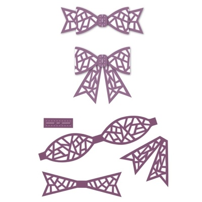 Лезвие Sue Wilson - Finishing Touches - Mosaic 3D Itty Bitty Bow