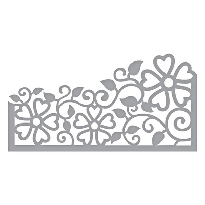 Нож для вырубки от Spellbinders - Side Floral Panel