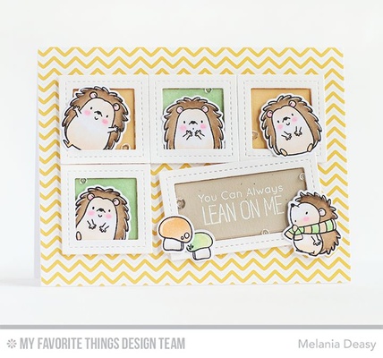 Лезвие My Favorite Things - Die-namics BB Happy Hedgehogs - Ежики, 15 шт.