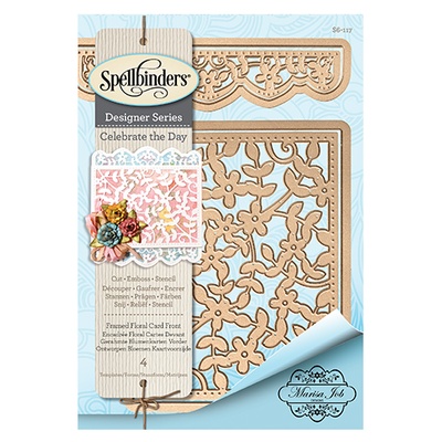 Ножи от Spellbinders – Framed Floral Card Front