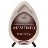 Чернила для штампинга Tsukineko - Memento Dew Drops Rich Cocoa