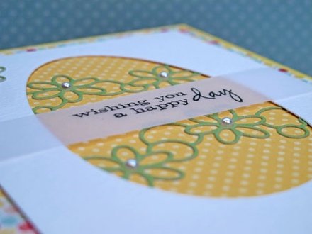 Нож для вырубки от Poppystamps - Bubble Daisy Border