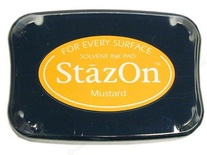 Перманентные чернила Tsukineko - StazOn Pads Mustard