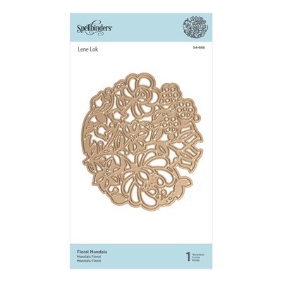 Нож для вырубки от Spellbinders - Floral Mandala