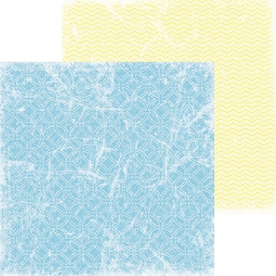 Лист двусторонней скрапбумаги Studio75 - The Sunshine love Papier 01-02, 30х30 см