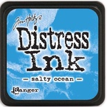 Штемпельная подушка Ranger - Distress Mini Ink Pad - Salty Ocean