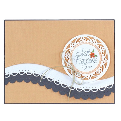 Ножи от Spellbinders  - A2 Curved Borders One, 6 шт.
