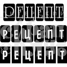 Акриловые штампы "Рецепты", 3 шт.