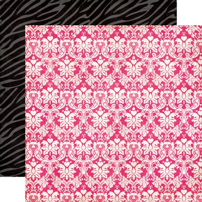Лист скрапбумаги от Echo Park - Wild About You Paper - двусторонняя, 30х30 см