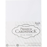 Набор кардстока DCWV Core'dinations Value Pack Smooth Cardstock, White, 21.6х27.9 см, 25 листов, белый