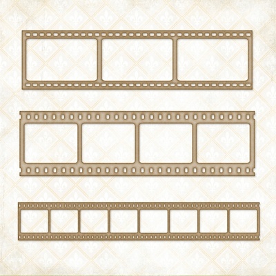 Чипборд Blue Fern Studios - Film Strips