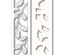 Набор из ножа для вырубки и трафарета от Poppystamps - Holly Side Strips and Stencil