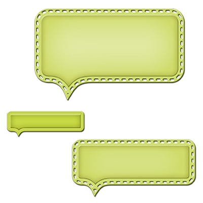 Ножи от Spellbinders - Conversation Bubble 1