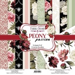 Набор скрапбумаги Peony passion 20x20 см, ТМ Фабрика Декора