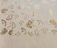 Отрез кожзама с тиснением  золотой фольгой Golden Dill Beige 50 х 25 см, ТМ Фабрика Декора