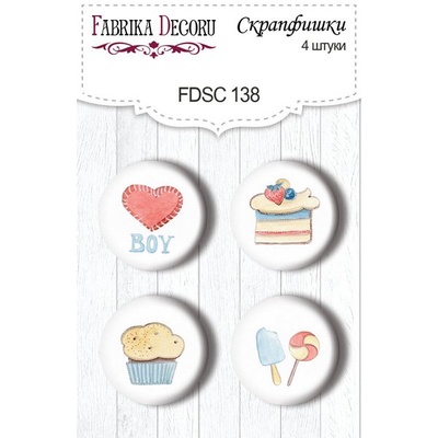 Набор скрапфишек Фабрика Декору из 4 шт. FDSC 138