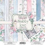 Набор скрапбумаги Shabby love 30,5x30,5 см, ТМ Фабрика Декора