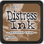 Штемпельная подушка Ranger - Distress Mini Ink Pad - Gathered Twigs