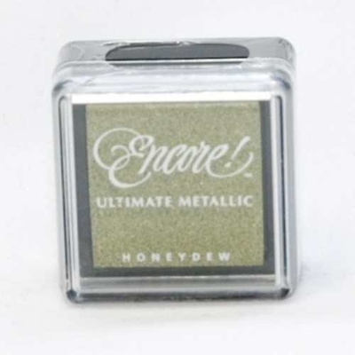 Чернила Tsukineko Encore Ultimate Metallic Small Ink Pad - Honeydew