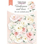 Набор высечек коллекция Tenderness and love 54 шт, ТМ Фабрика Декора