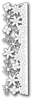 Нож для вырубки от Poppystamps - Confetti Floral Border
