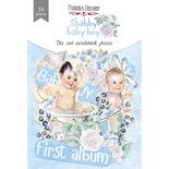 Набор высечек, коллекция Shabby baby boy redesign, 55шт, ТМ Фабрика Декору