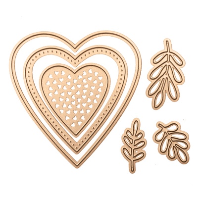 Ножи от Spellbinders - Heart Valentines Die Set - Small Die of the Month Club. В упаковке 6 ножей. Подходит для применения с такими машинками Sizzix : Sizzix Big Shot Machine , Sizzix Vagabond Machine , Sizzix Big Shot PRO Machine.