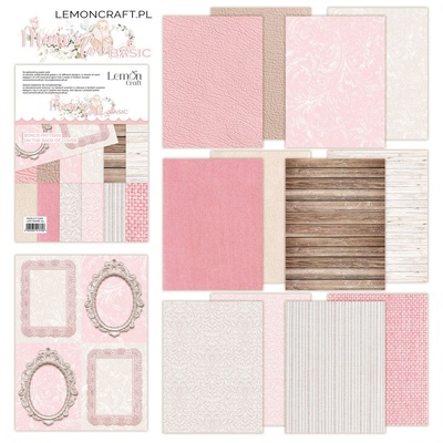 Набір паперу для скрапбукінгу Lemoncraft - Mum's love Basic, 15.2x20.3 см