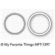 Лезвие My Favorite Things - Die-namics Mini Circle Shaker Window and Frame