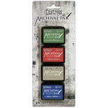 Набор архивных чернил Ranger - Distress - Mini Archival Ink Pads - Kit 6