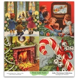 Лист бумаги для скрапбукинга от Pretty Little Studio - Greetings Pattern Paper