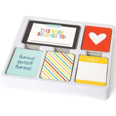 Базовый набор Project Life by Becky Higgins - Core Kit - Happy