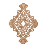 Нож для вырубки от Spellbinders - Art Deco - Ritz Decorative Element
