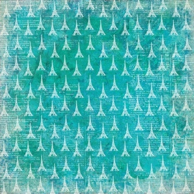 Набор двусторонней скрапбумаги UHK Gallery - Paris Paris, 30,5х30,5 см