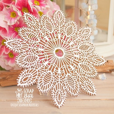 Чипборд ScrapBox - фоновый салфетка Hb-049