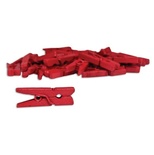 Мини-прищепка Canvas Corp - Red, цвет красный, 1 штука, длина 2,5 см
