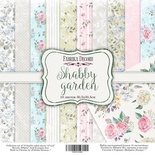 Набор скрапбумаги - Shabby garden, 30,5x30,5 см, ТМ Фабрика Декора