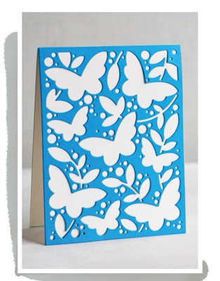 Набор ножей от Birch Press Design - Butterfly garden plate layer set, 3шт.