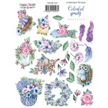 Набор наклеек (стикеров) Colorful spring 107, ТМ Фабрика Декора
