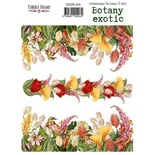 Набор наклеек (стикеров) 3 шт Botany exotic 203, ТМ Фабрика Декора