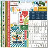Наклейки от Paper House - Paper House 3D Stickers, 30x30 см, 188 шт