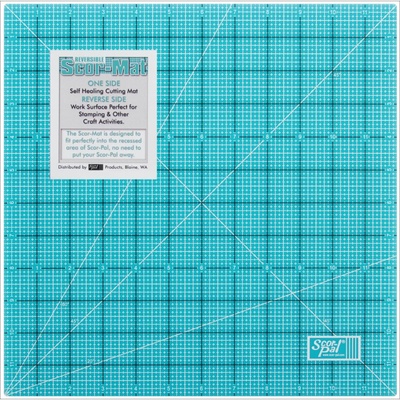 Самовосстанавливающийся резиновый  коврик Scor-Pal - Reversible Scor-Mat Imperial, 30х30 см