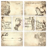 ЦЕНА СНИЖЕНА! Набор карточек от Prima - Everyday Vintage Pocket Paintables Cards - #3 - This Makes Me Smile, 16 шт